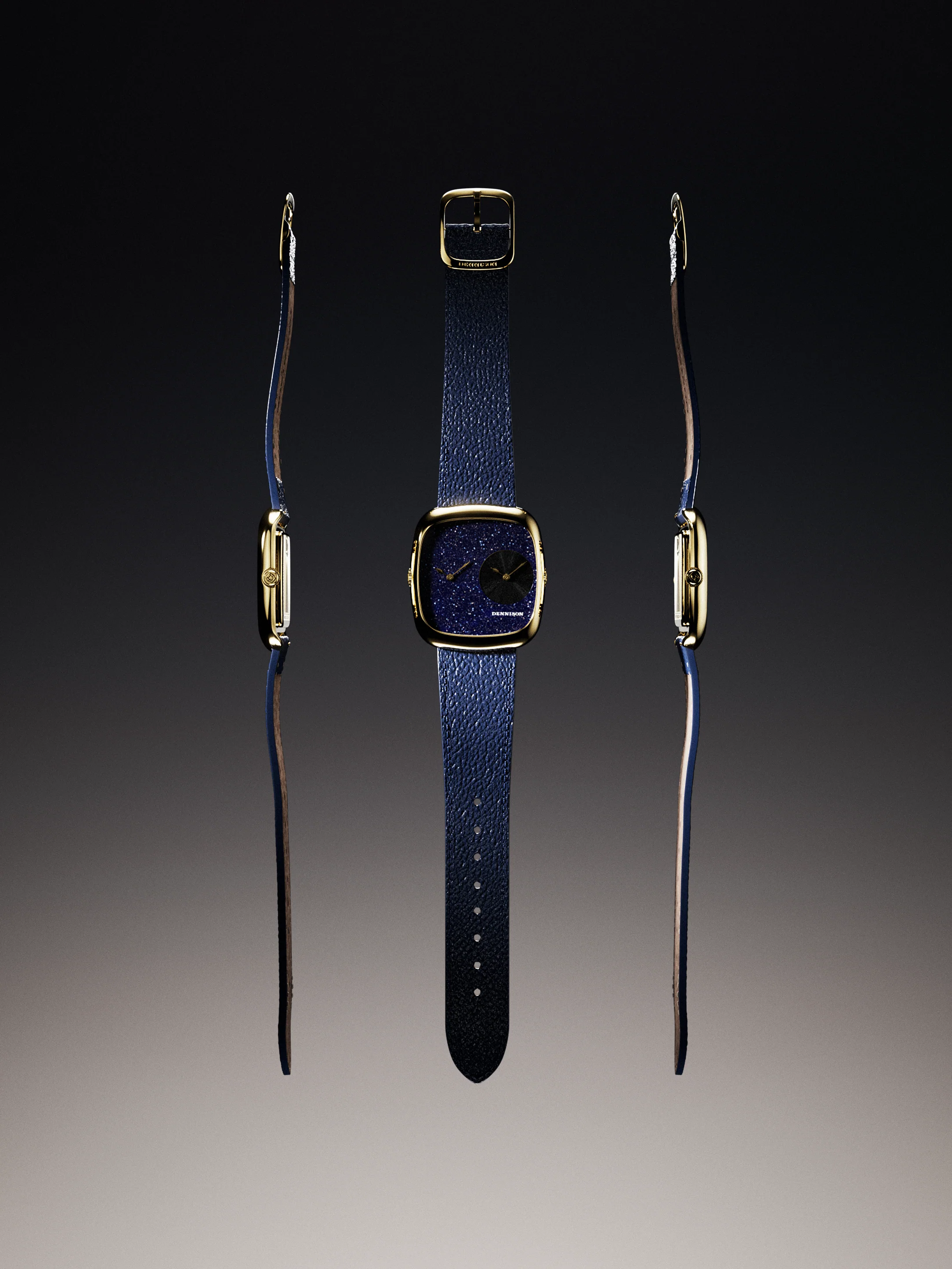 Aventurine & Black Sunray In Gold - Image 4