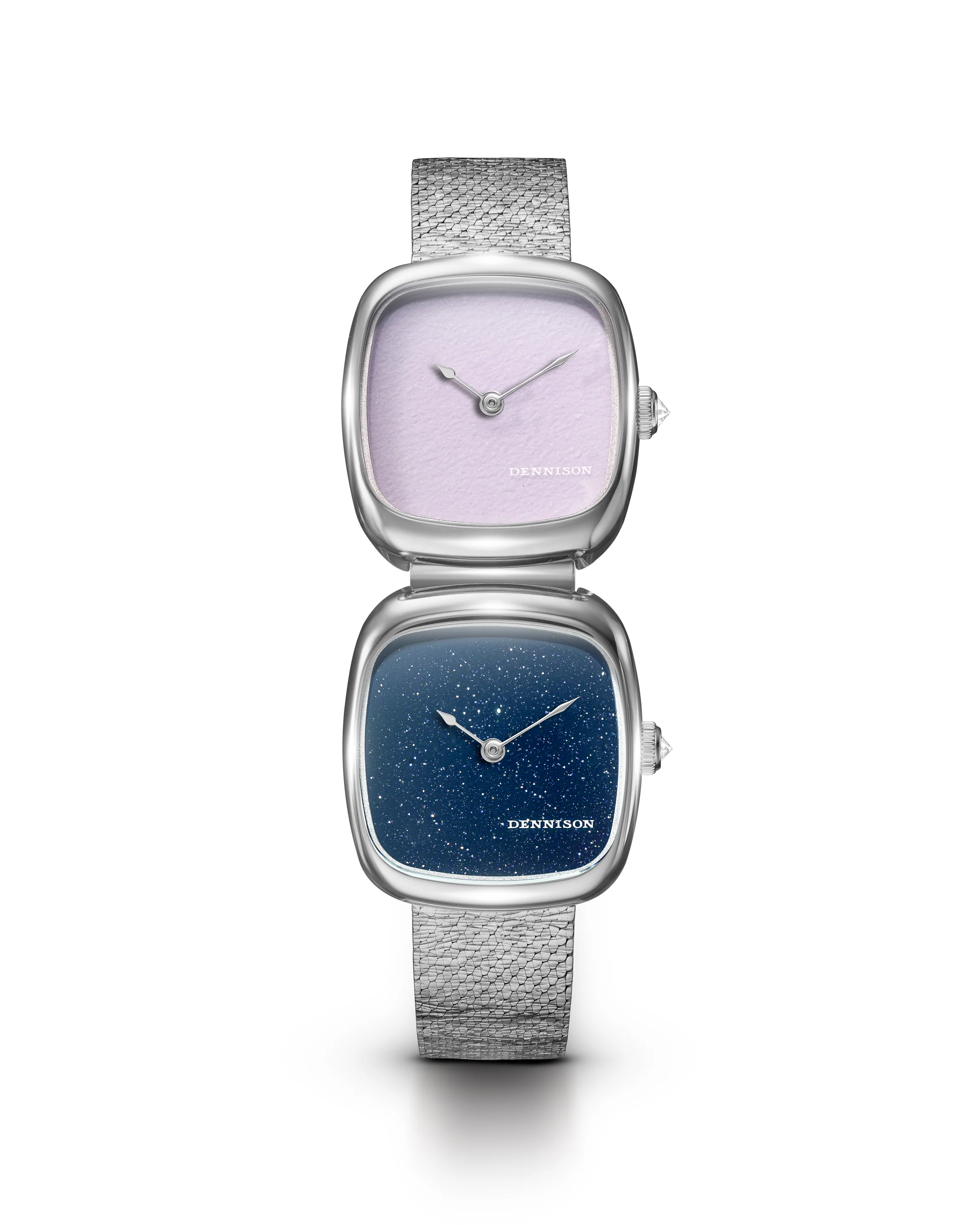 Dual Time Mini – Pink Malaysian Jade & Aventurine