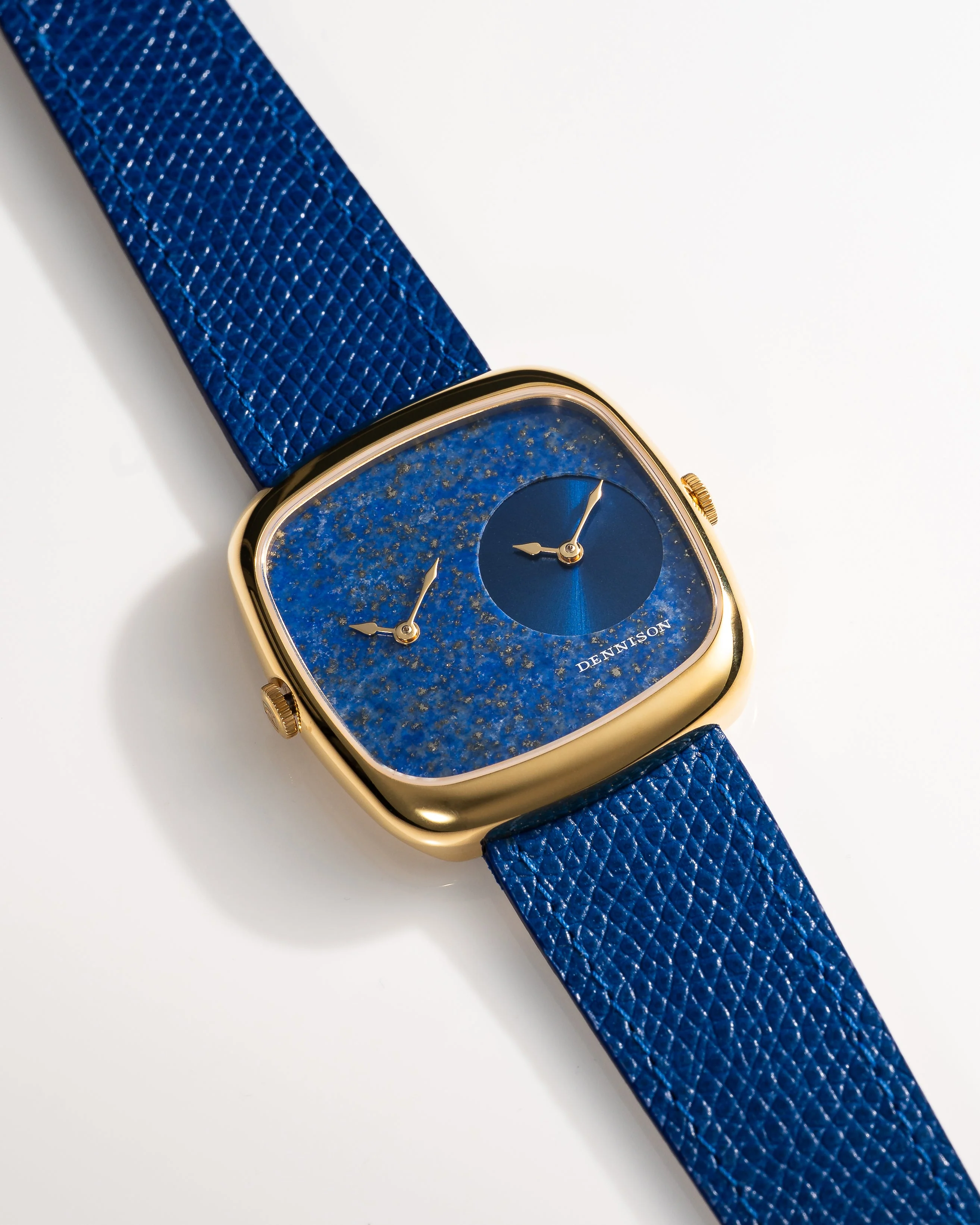 Lapis & Blue Sunray In Gold - Image 4