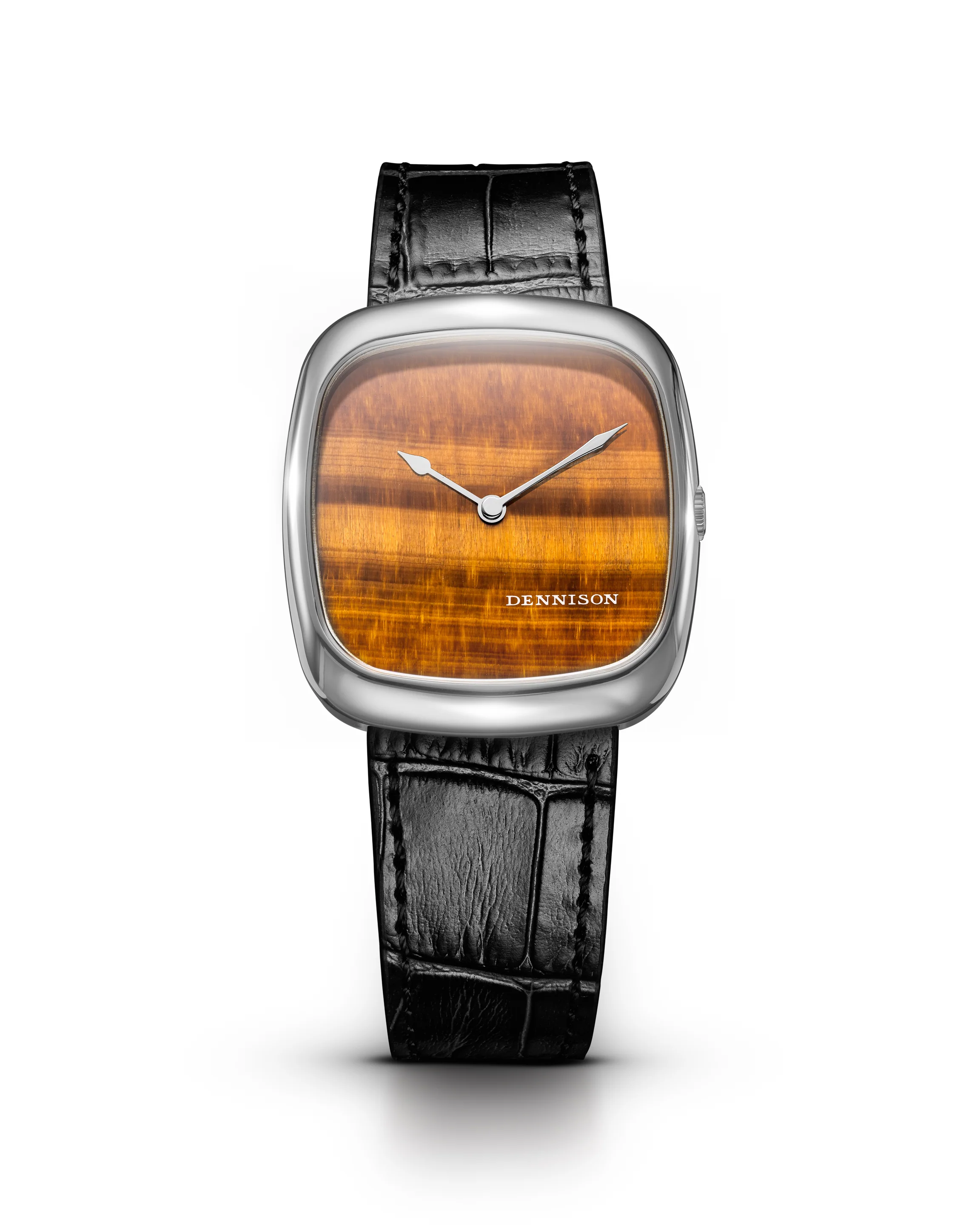 Natural Stone Tiger Eye In Steel - Image 5